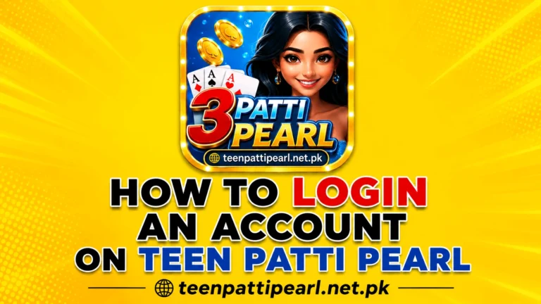 Account Login on Teen Patti Pearl