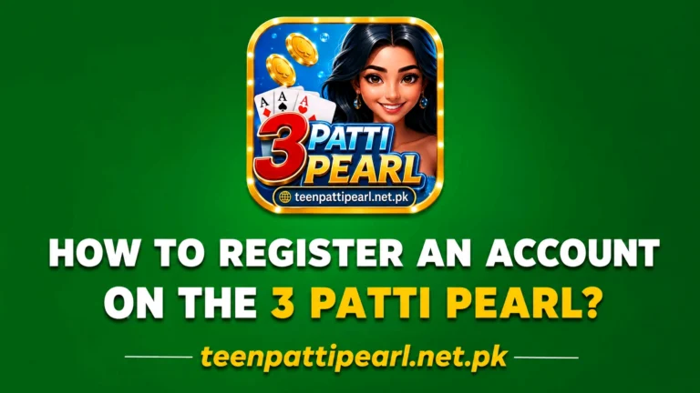 Account Register on Teen Patti Pearl