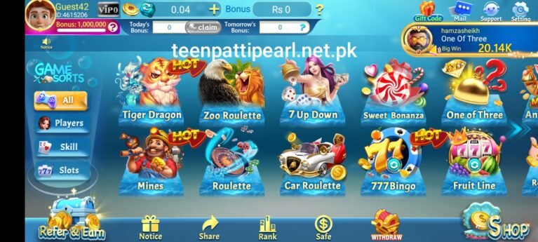Teen Patti Pearl Games Available